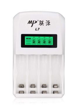 骐源L7智能液晶可充电池充电器