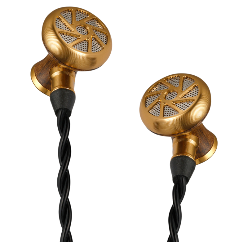 SIVGA M300 黑檀木平头塞HIFI高保真入耳式大动圈发烧级有线耳机