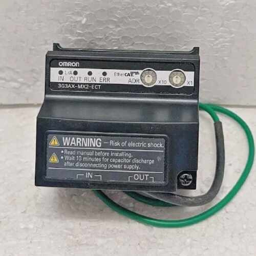 Original Omron 3G3AX-MX2-ECT Communication Unit 3G3AX-MX2-EC