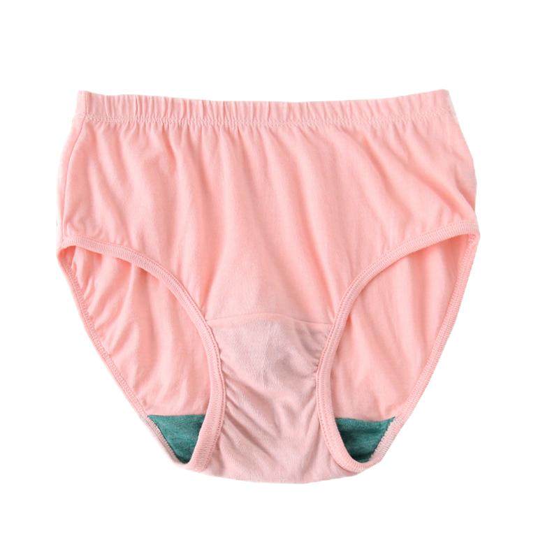 ab内裤女纯棉舒服抗菌中老年妈妈全棉内裤宽松大码高腰三角裤2822
