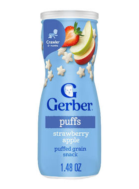 gerber星星泡芙嘉宝儿童
