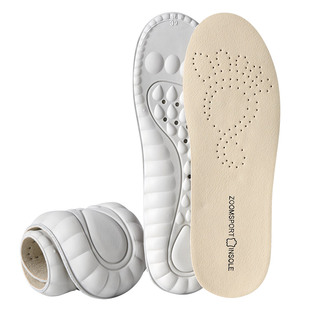 厨师鞋垫高端真皮牛皮乳胶防滑吸汗防臭适用于阿迪达斯三叶草男女