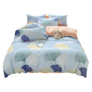 加厚牛奶绒四件套纯棉全棉加绒冬季款床上用品珊瑚绒床单被套ab面