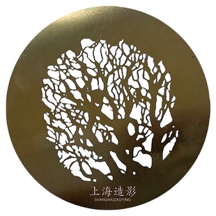 聚光筒插片定制光学摄影棚艺术造型闪光LED成像灯投影灯图形片