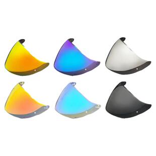 K5-Jet头盔镜片四分三盔K5 JET电镀镜面日夜通用防晒