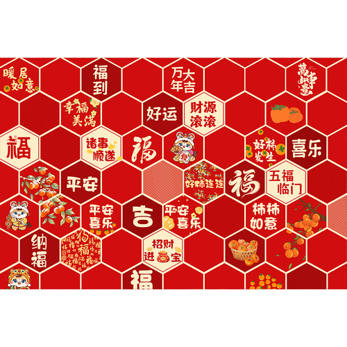 新年入门户地垫可擦免洗pvc门外进门垫门口喜庆红色地毯玄关脚垫