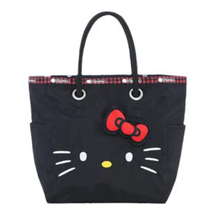 LeSportsac乐播诗HELLOKITTY凯蒂猫女包 妈咪包通勤手提包托特包
