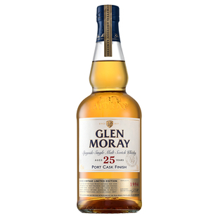 格兰莫雷25年700ml Glen Moray苏格兰斯佩塞单一麦芽威士忌洋酒