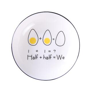 4个装小碟子陶瓷蘸料小清新盘碟家用小盘子北欧ins风调味调料碟