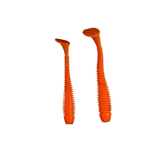 10条装路亚T尾蛆仿生假饵鳜鱼翘嘴通杀仿生蛆虫德州钓组沙蚕软饵