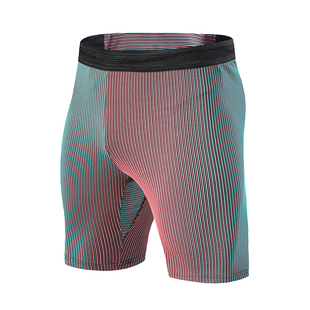 马拉松压缩裤男士专业跑步健身田径运动训练半弹紧身内衬五分短裤