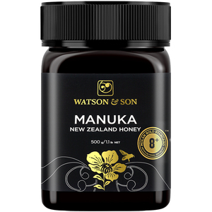 WatsonSon沃森8+500麦卢卡蜂蜜新西兰原装进口官方正品manuka结晶