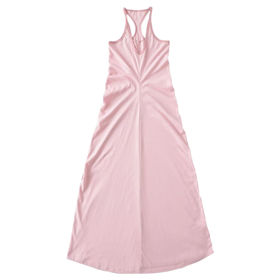 纯欲性感背心式吊带连衣裙长裙