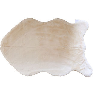 欧式轻奢仿兔毛地毯仿皮草沙发垫飘窗垫客厅书房装饰卧室毛毯地垫