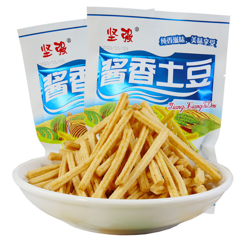 坚强酱香土豆条香脆可口儿时味