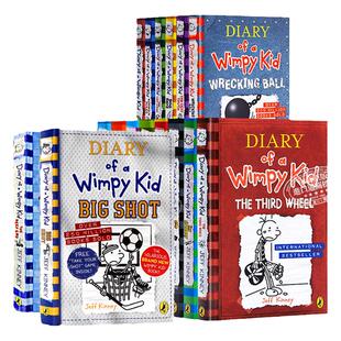 Diary Of A Wimpy Kid 小屁孩日记 1-19-20册 全系列可选 英文原版 章节书 英版 儿童文学 插图童书绘本 练习册 Jeff Kinney