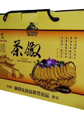 淮安麻油茶馓馓子零食小吃