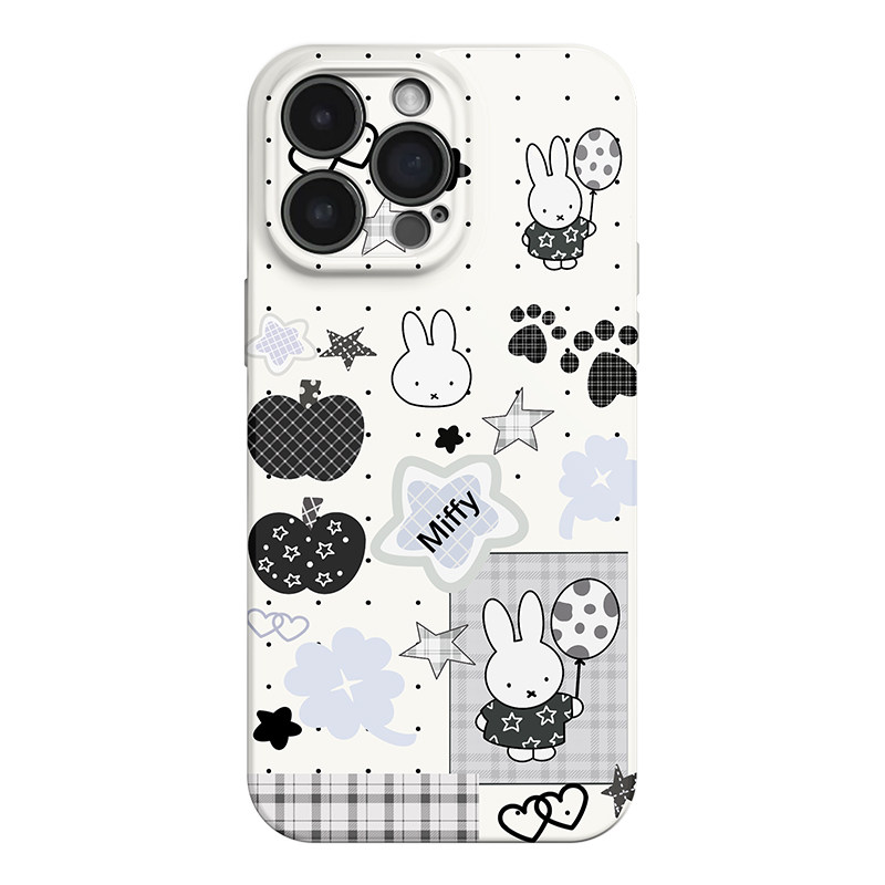 萌兔 姐妹款可爱风适用苹果iphone17手机壳华为pura70小米15荣耀x50红米k80高级感小众vivox200新款一加ACE5