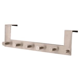 门后不锈钢卡夹挂勾挂衣钩门上衣帽钩衣服挂钩强力承重免钉免打孔