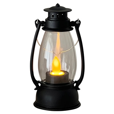 美式复古摇摆烛光氛围灯摆件