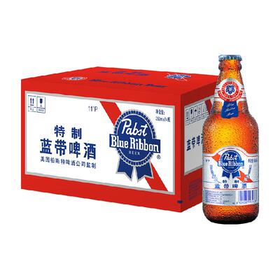 蓝带特制11度啤酒350ml×24瓶