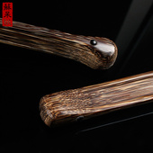 定制水滴头棕竹全芯m折扇95寸7寸18方观音竹宣纸苏工扇面男女文玩