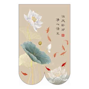 卫生间专用化解莲花门帘隔断帘