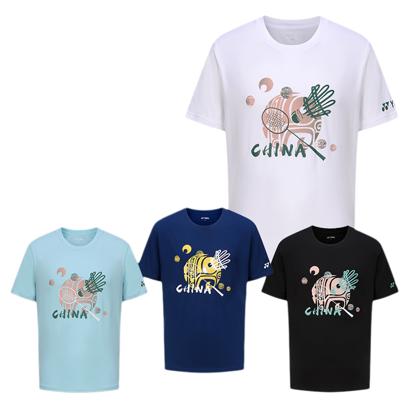 2024新款尤尼克斯羽毛球服文化衫
