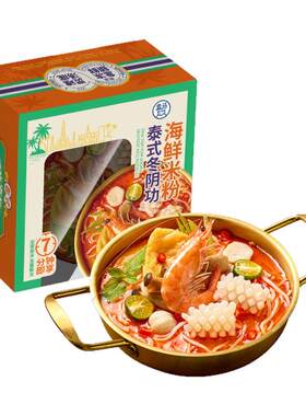 盒马  泰式冬阴功海鲜米粉 660g*3袋