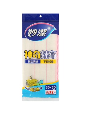 妙洁去油抹布洗碗布百洁布吸油