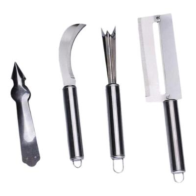 削菠萝神器不锈钢甘蔗削皮刀工具