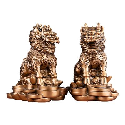 永聚阁招财麒麟中式摆件家居礼品