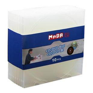 铭大金碟 CD/DVD光盘盒 5MM超薄PP盒 全透明超高质量 10个/包