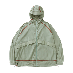 BENPANDA UPF50+透气凉感防晒衣麦德林防风山系户外连帽夹克男女