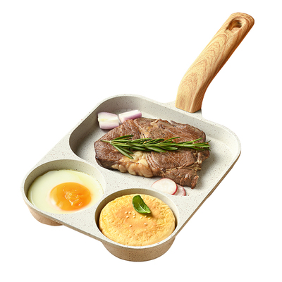 三合一汉堡锅麦饭石材质不粘锅