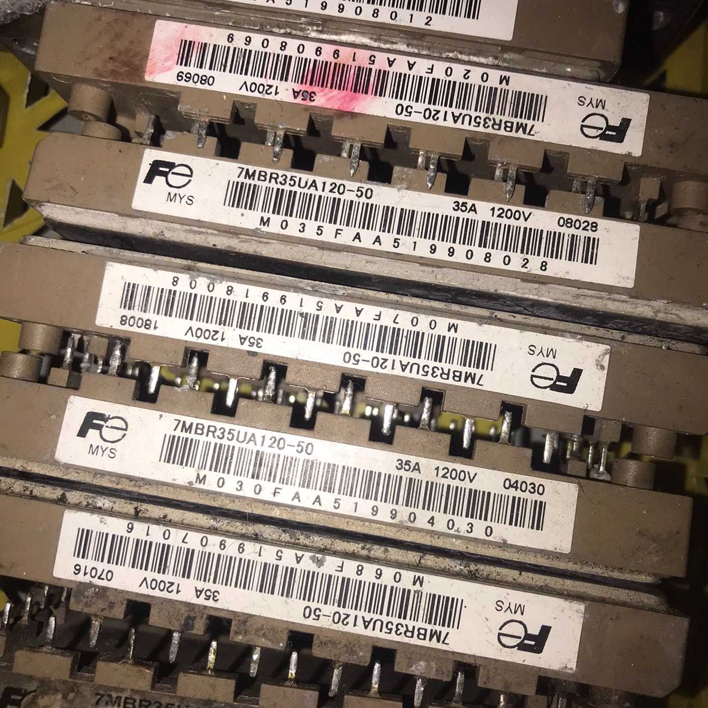 7MBR35UA120-50. VA，原机拆件。80普邮到家 - 实物图