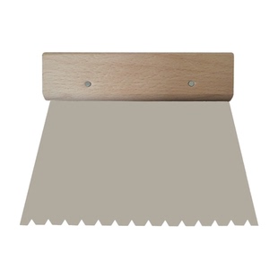 沃能西卡进口胶实木复合地板满铺装施工B11锯齿专用省力刮板工具