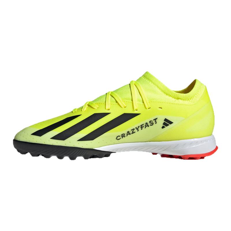 ADIDAS阿迪达斯X Crazyfast.3TF碎钉中端人造草足球鞋男子 IF0698