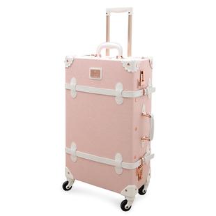 复古登机行李箱20寸旅行箱拉杆箱24女小型万向轮皮箱密码箱包18