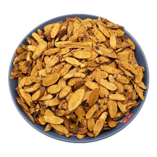 炙黄芪 蜜炙黄芪正品新货 蜜制黄芪 中药材炒 黄芪500克包邮