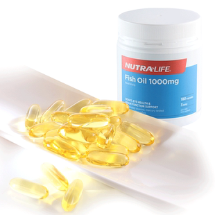 中国香港楼上 Nutralife鱼油丸 新西兰鱼油深海软胶囊180粒(直邮)
