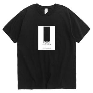 库布里克电影全集发条橙/2001太空漫游/闪灵/凡物制纯棉印花男女T