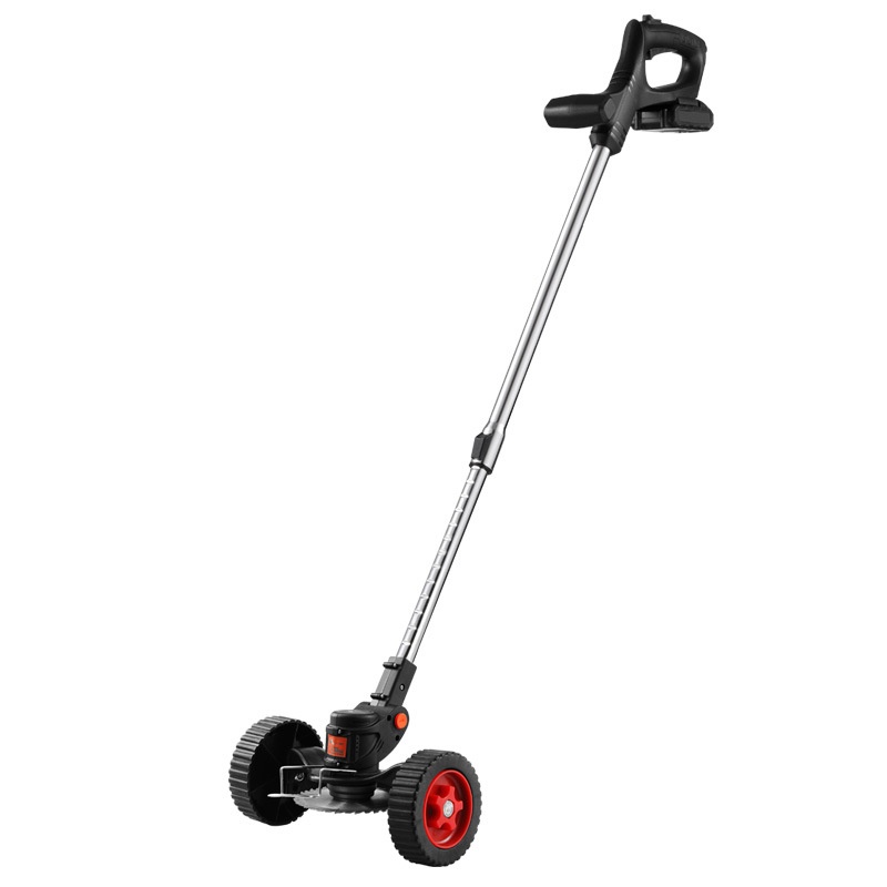 新款直销锂电电动割草机小型家用充电式除草机草坪机手推打草机割