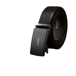 金利来皮带男士新款磨砂自动扣头层牛皮商务经典正装男士腰带皮带