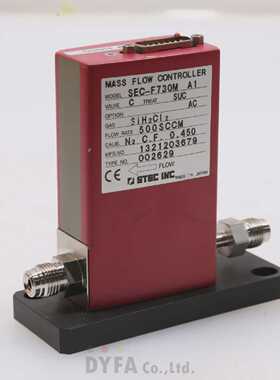STEC Used SEC-F730M A1 500SCCM SiH2Cl2 MASS FLOW CONTROLLER