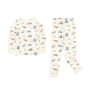 幼岚童装【撸猫棉】儿童睡衣男童女童秋冬年新款家居服内衣套装