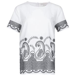 Michael kors/迈克科尔斯印花全棉短袖T恤女士春夏钜惠XY