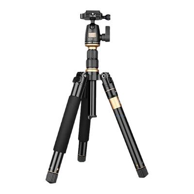 轻装时代Q555P相机三脚架专业便携微单手机自拍支架桌面佳能索尼直播迷你摄影摄像三角架户外旅行全景云台