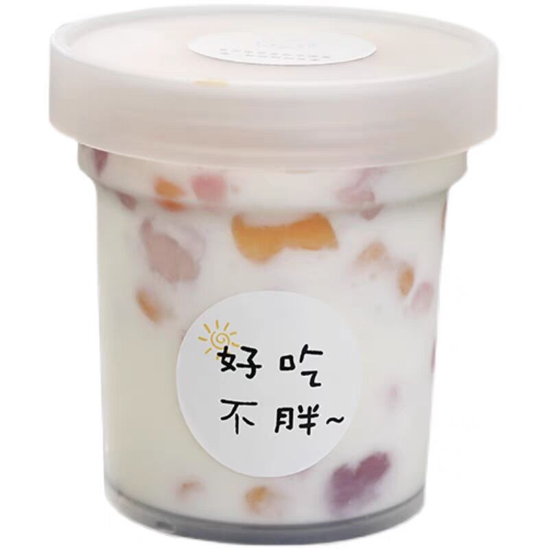 水果捞打包盒豆脑碗甜品杯子
