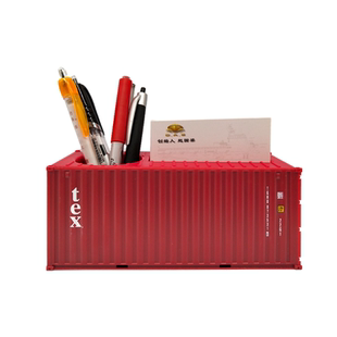 1:35 Hapap-Lloyd集装箱模型笔筒名片盒logo订做海艺坊船模工厂